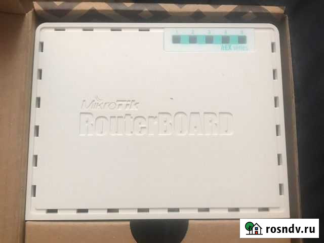 Маршрутизатор Mikrotik hEX PoE lite Сосновый Бор - изображение 1
