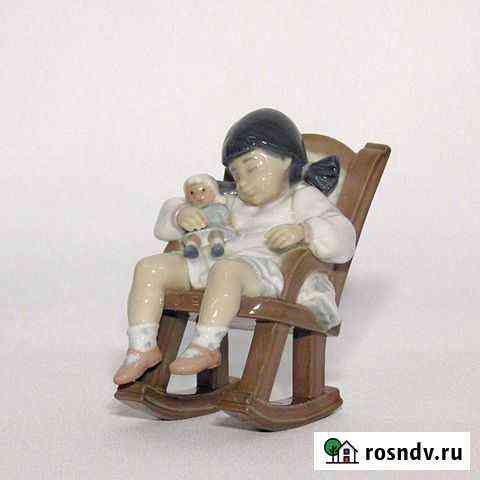 Статуэтка Lladro Спящая девочка с куклой Рязань