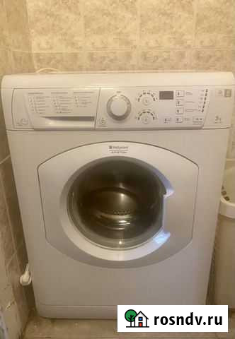 Стиральная машина бу hotpoint ariston Железногорск - изображение 1