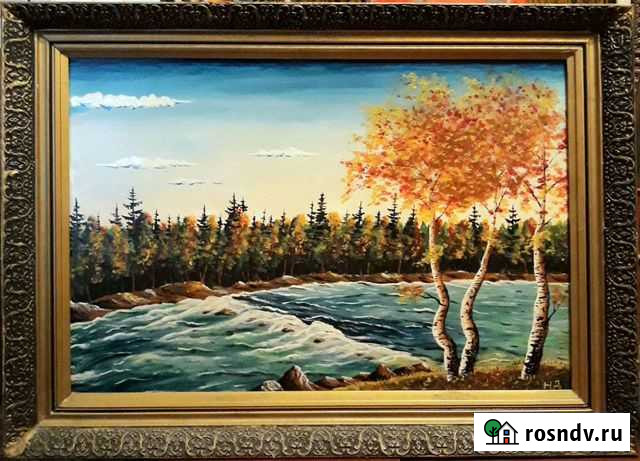 Картина маслом Мурманск - изображение 1