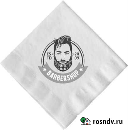 Бумажные салфетки с логотипом Воронеж - изображение 1