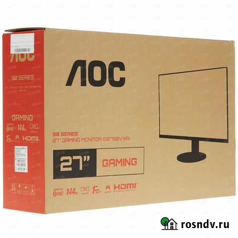 27 Монитор AOC G2790VXA черный Лангепас - изображение 1