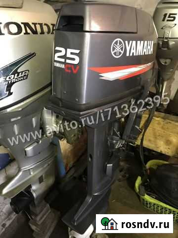 Лодочный мотор yamaha 25 CV, из Японии Владивосток - изображение 1