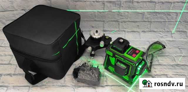 3D 12 линий Новый Зеленый лазерный уровень 360 Ставрополь - изображение 1