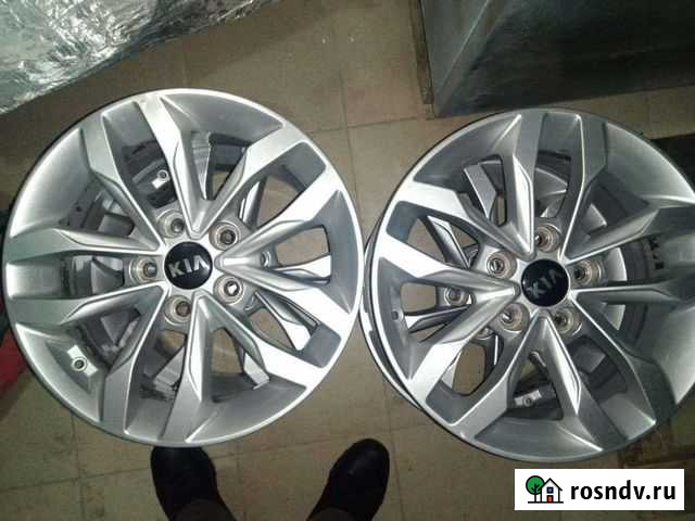 Литые диски r16 5x114.3 kia оригинал Кемерово - изображение 1