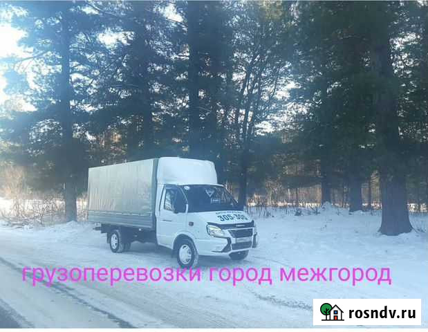 Грузоперевозки газель межгород Томск - изображение 1