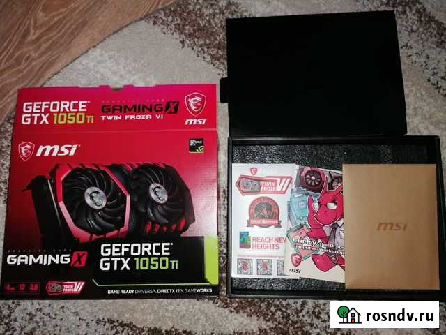 Видеокарта gtx 1050 ti Барнаул - изображение 1