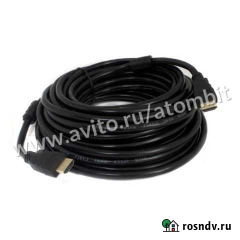 Кабель hdmi v1.4b 10 метров Челябинск - изображение 1