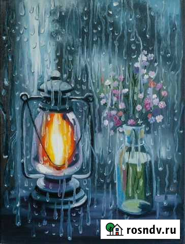 Картина Дождь Саратов - изображение 1