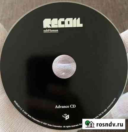 Recoil CD sunHuman promo USA Екатеринбург