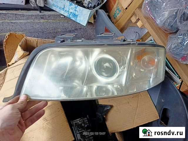 Фара левая Ауди А6 С5 рестайлинг галоген Калининград - изображение 1