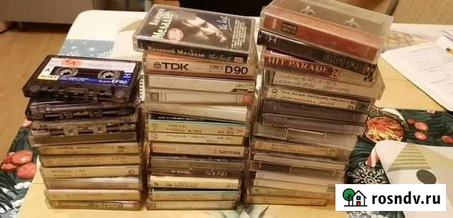 Аудиокассеты, 40 штук Нижний Новгород - изображение 1