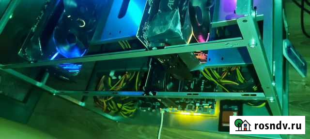 Майнинг ферма 300 хеша 2 3080 ti20gb +1 3080 palit Сосновый Бор - изображение 1