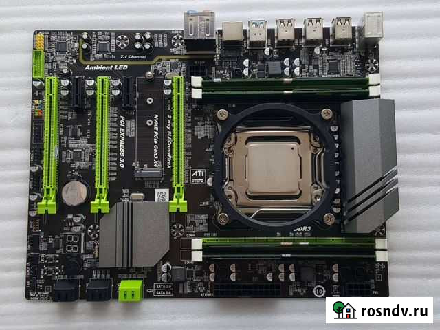 Комплект S-2011 X79+Xeon E5-2667+DDR3 16Gb Ростов-на-Дону - изображение 1