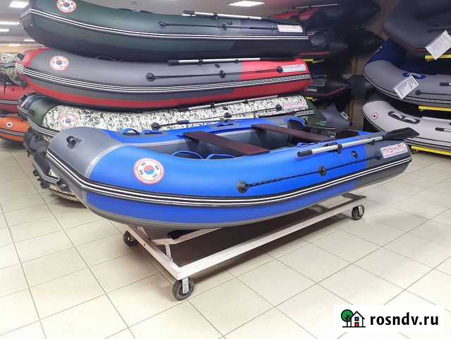 Лодка мишимо PRO 400 сине-серая Екатеринбург - изображение 1