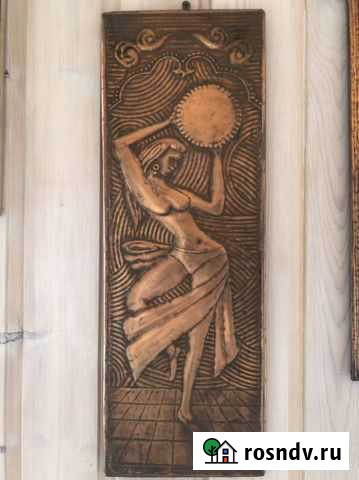 Чеканка из меди и панно из сборного дерева Тюмень - изображение 1