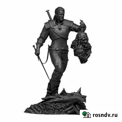 Геральт (Geralt Witcher) модель фигурка Кострома - изображение 1