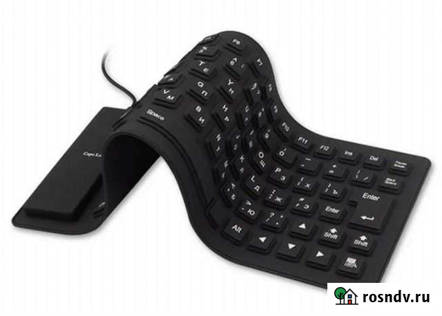 Гибкая клавиатура rubbord водо и пыле непроницае Санкт-Петербург - изображение 1