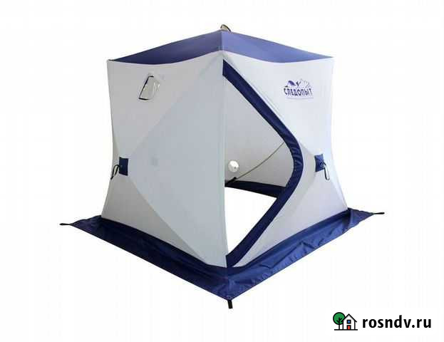 Палатка для зимней рыбалки куб 2-местная 3-слойная Иркутск - изображение 1