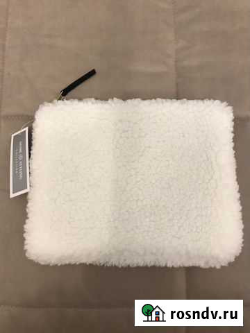 Косметичка белая, плюш, на молнии Санкт-Петербург - изображение 1