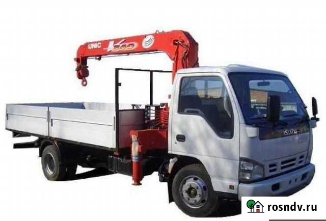 Грузоперевозки 5 тонн кран борт Воровайка Чита - изображение 1