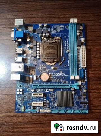 Gigabyte GA-B75M-D2V LGA1155 Красноуральск - изображение 1