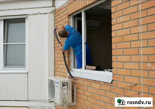 Установка, монтаж, чистка кондиционеров Оренбург - изображение 1