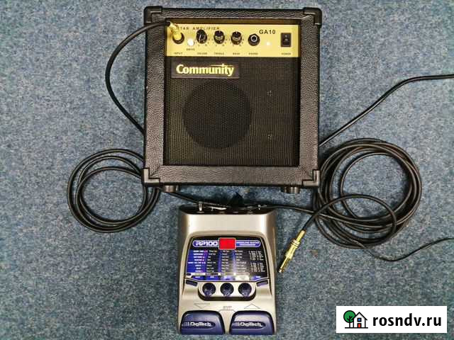 Комбоусилитель 10 Вт и гитарный процессор DigiTech Тюмень - изображение 1