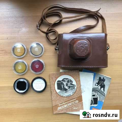 Винтажный фотоаппарат «Зоркий-4», 1964г, комплект Москва - изображение 1