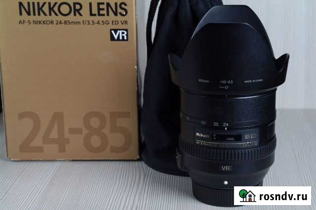Объектив Nikon 24-85 f/3.5-4.5G Москва - изображение 1