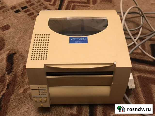 Термопринтер citizen clp-521 Богородск - изображение 1