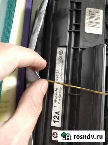 Картридж Q2612A принтера HP Laserjet Кневичи - изображение 1