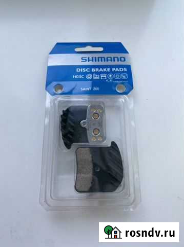 Колодки Shimano disc brake pads metal H03C Хабаровск - изображение 1