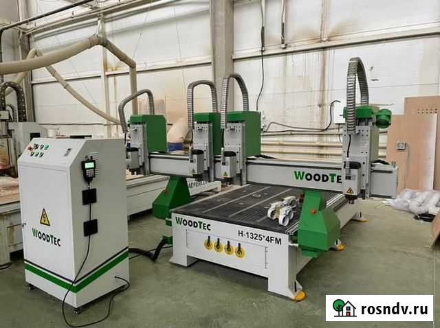 Фрезерный станок с чпу WoodTec H 1325 4FM Санкт-Петербург - изображение 1