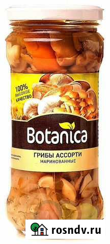 Грибы маринованные Ботаника 580мл Ростов-на-Дону - изображение 1