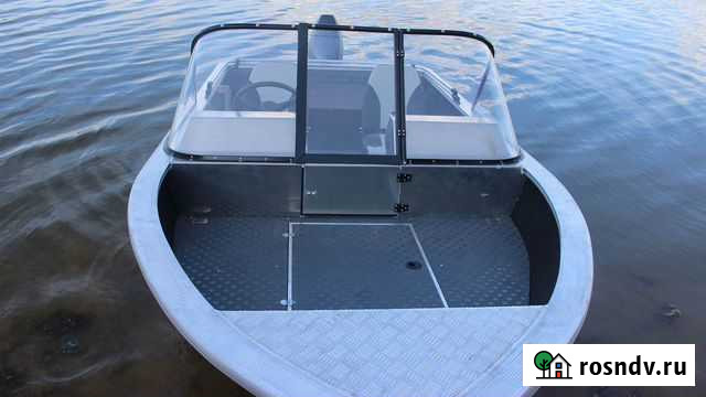 Лодка моторная Триера Fish 4,6 м до 50 л.с Омск - изображение 1