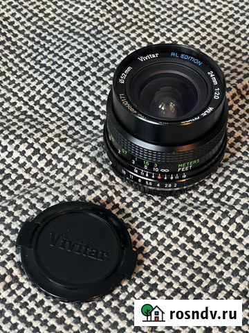 Объектив Vivitar RL Edition 24 f/ 2 24/2 Olympus O Москва - изображение 1