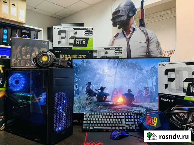 Мощный i3-10100F GTX 1660 Ti 6GB 16GB RAM SSD+HDD Санкт-Петербург - изображение 1