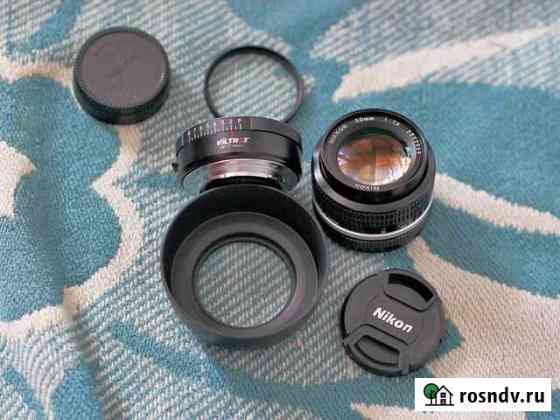 Обьектив nikkon 50mm 1,4 Новосибирск