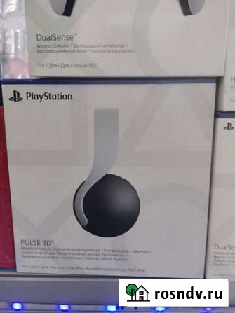 Наушники Ps5 Puls 3D новые в наличии ростест Москва - изображение 1