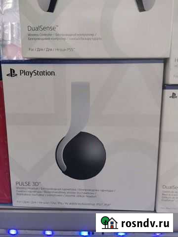 Наушники Ps5 Puls 3D новые в наличии ростест Москва - изображение 1