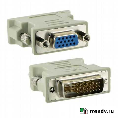 Переходник DVI-I - VGA Хабаровск - изображение 1