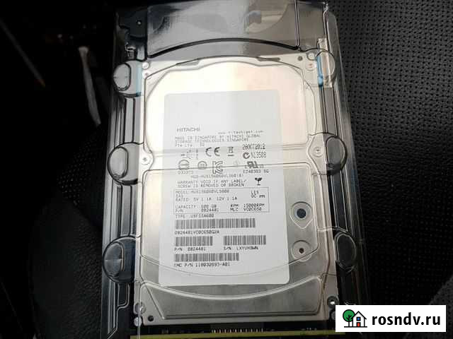 Жёсткий диск для схд EMC hitachi SAS 600Gb Москва - изображение 1