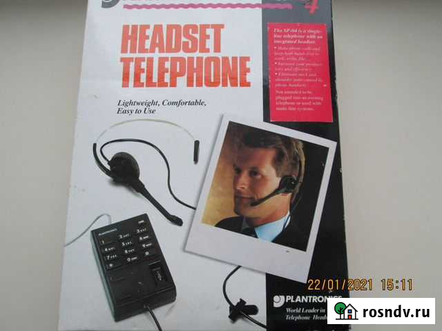 Телефонная гарнитура с телефоном plantronics Саранск - изображение 1