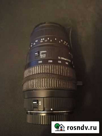 Обьектив sigma 70-300mm F4-5.6 dg macro для Canon Севастополь - изображение 1