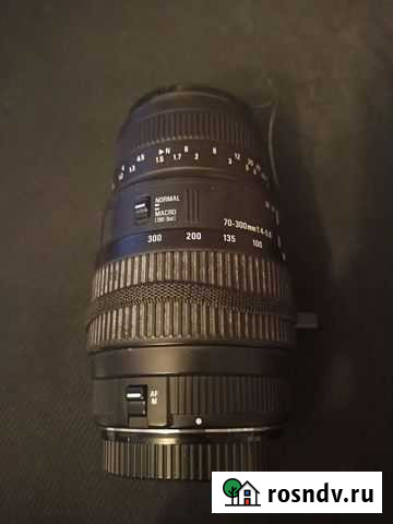 Обьектив sigma 70-300mm F4-5.6 dg macro для Canon Севастополь - изображение 1