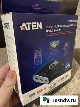 KVM Switch (переключатель) Aten CS692 Оренбург - изображение 1