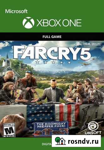 Far Cry 3-5 Xbox One Нижнекамск - изображение 1