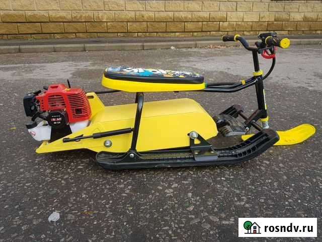 Детский снегокат с мотором Компакт Омск - изображение 1