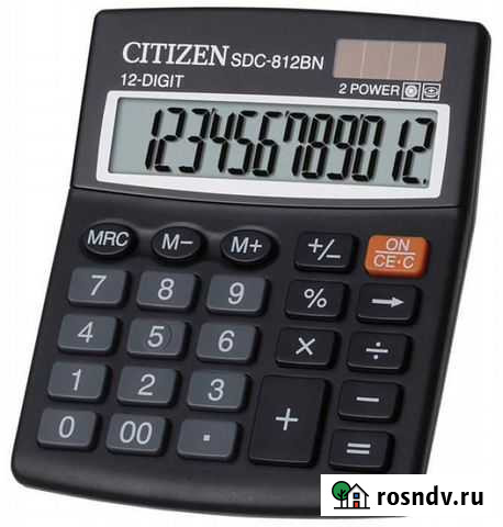 Калькулятор SDC-411N большой 12 разрядный; 57709 Уфа - изображение 1
